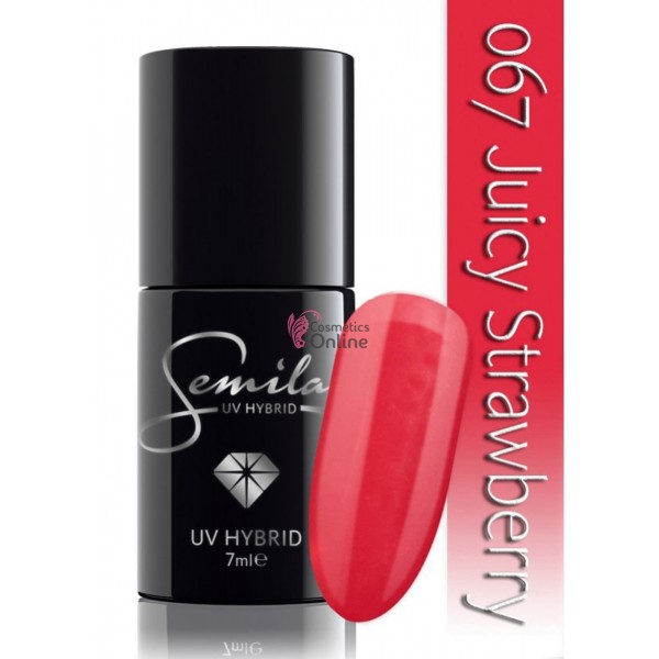 Oja UV Semilac 067 rosie Juicy Strawberry 7 ml